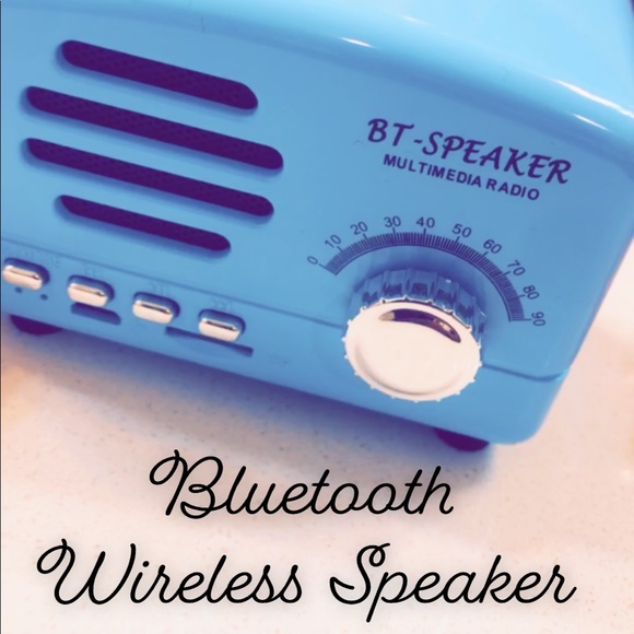 Vintage Inspired Bluetooth Wireless Speaker - Picture 2 of 2